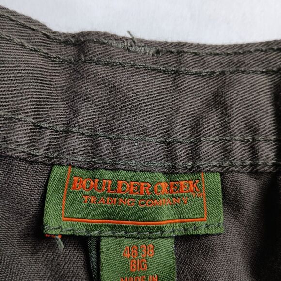 Boulder Creek Trading Company Ranger Cargo Pants Men's 48x38 BIG Brown - Picture 5 of 8